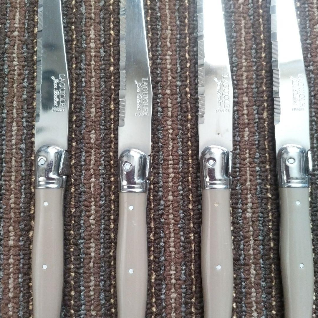 【美品】LAGUIOLE　ラギオール／ライヨール　ステーキナイフ　６本セット