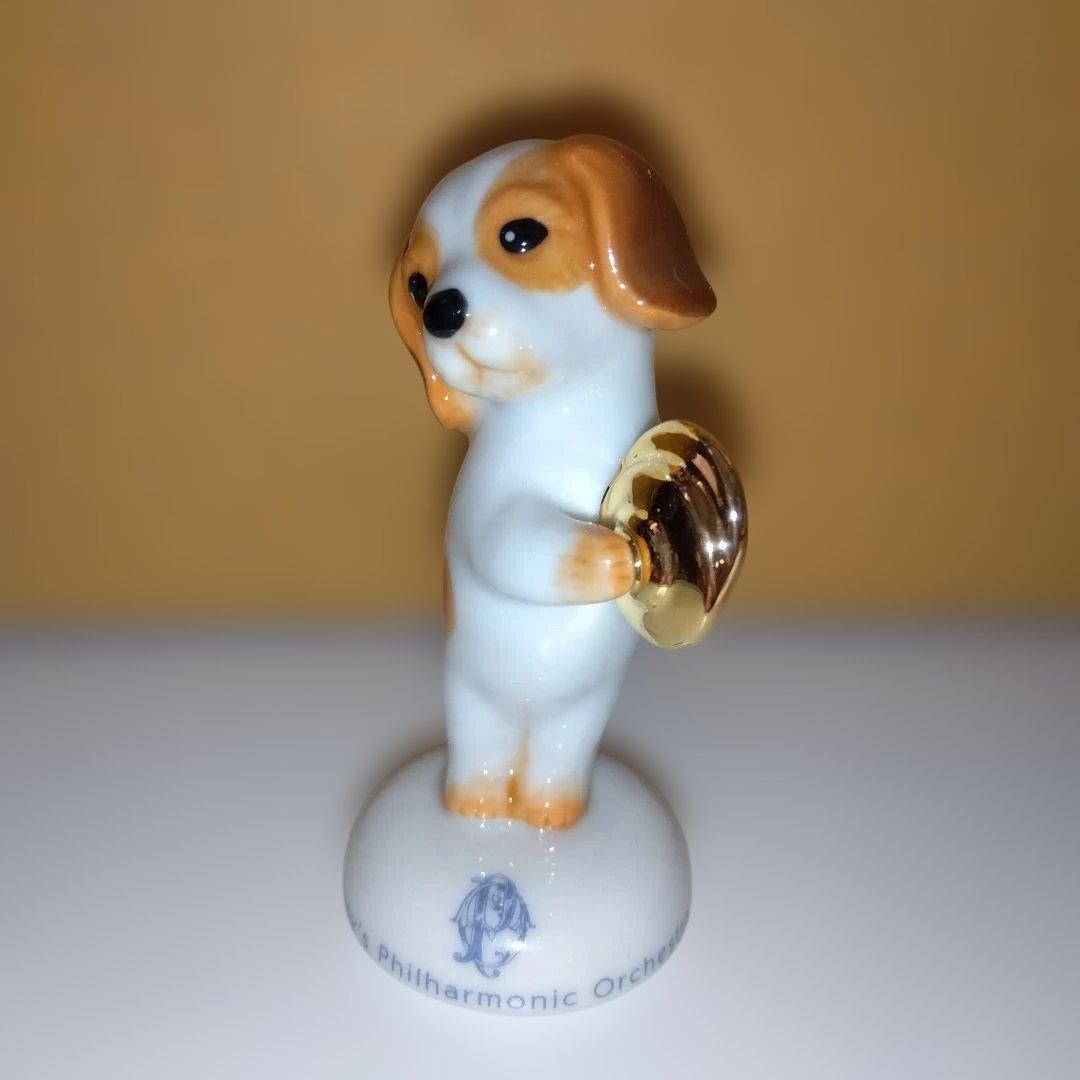 セトクラフト　パピーズ　犬オーケストラ　12体　敷板　箱付き　陶器製　レトロ