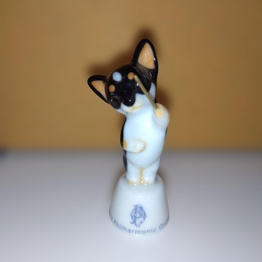 セトクラフト　パピーズ　犬オーケストラ　12体　敷板　箱付き　陶器製　レトロ