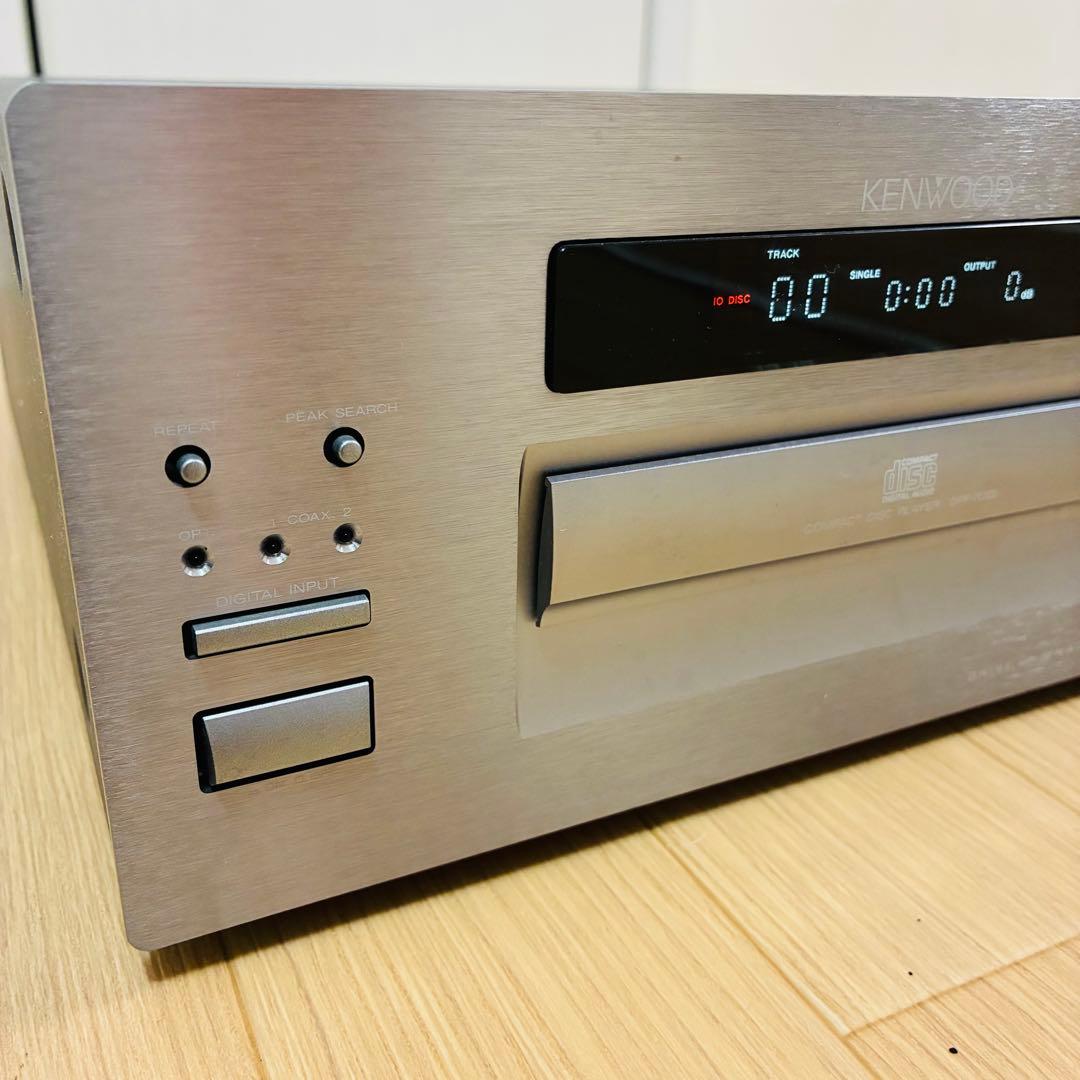 【状態良好】KENWOOD CDプレーヤー DPF-7002