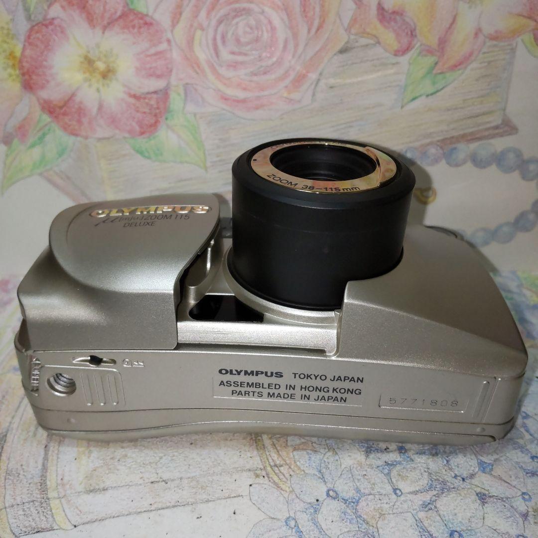 ☆新品級美品❕動作確認済☆ OLYMPUS μ Zoom 115 Deluxe