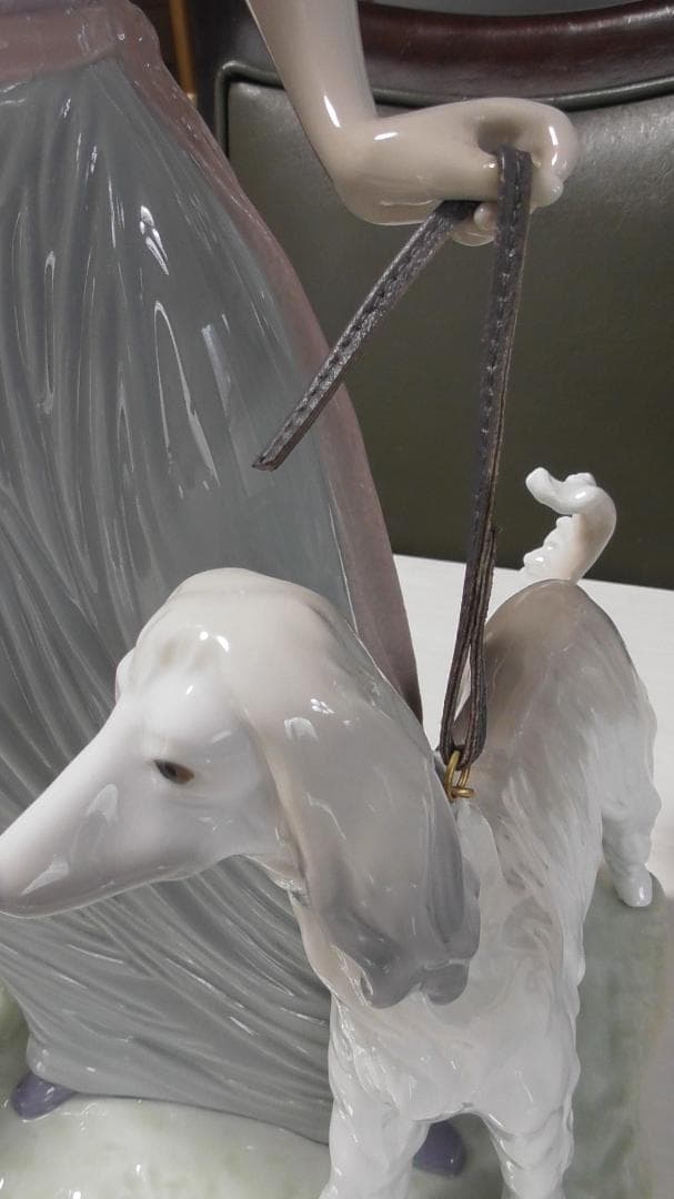 LLADRO　リヤドロ【優雅な散歩のひととき】７　リアドロ　陶器　Ｌ559