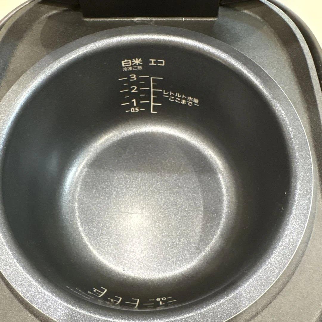 TIGER 炊飯器 炊きたて　ブラック 3合炊き　JBS-B055