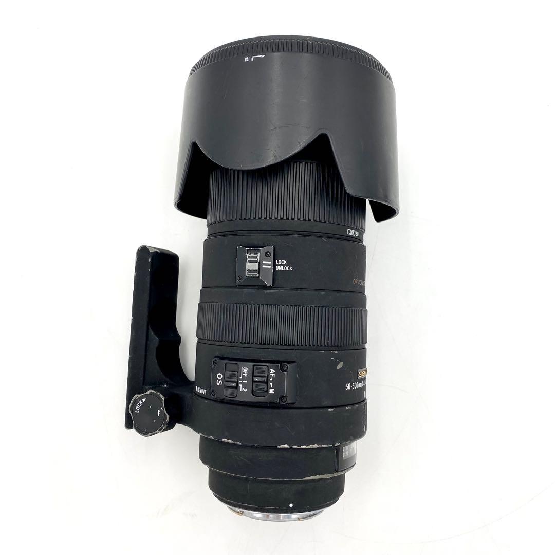 SIGMA 50-500mm F4.5-6.3 APO DG カメラ 望遠レンズ