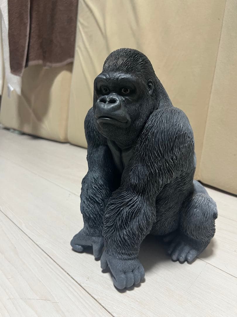 ゴリラ　オブジェ（陶器）