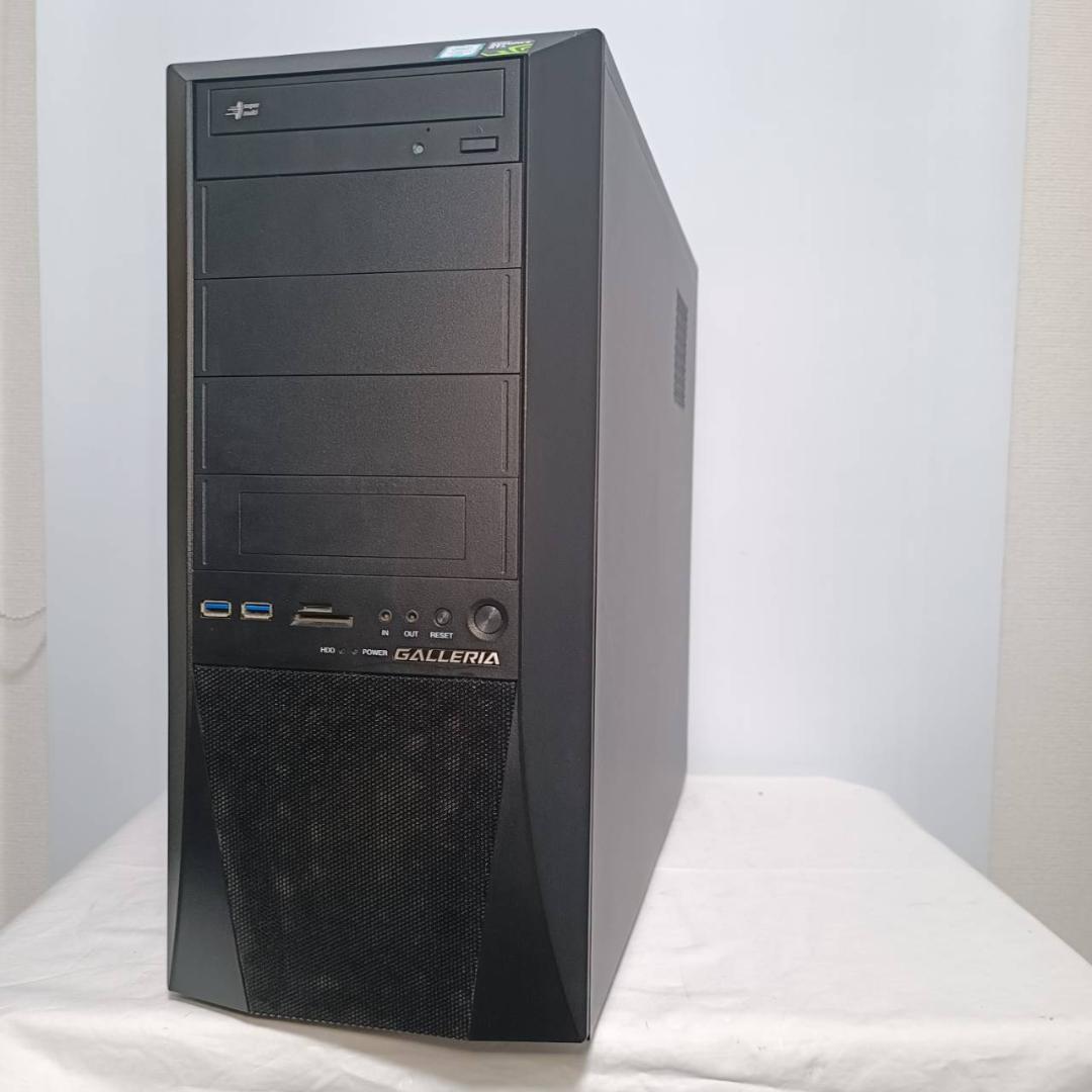 【激安ゲーミングPCフルセット】i7 8700 GTX1070Ti Office