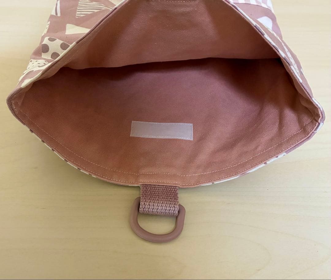 リボンとストライプのピンク ５点セット