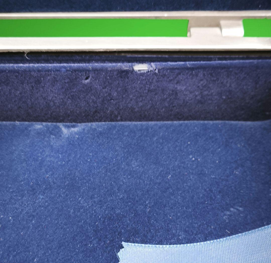 【重厚】アンティーク調 金属製ジュエリーボックス 2段