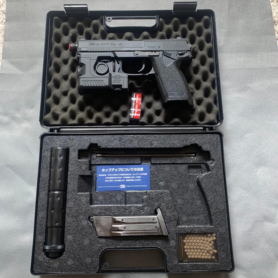 東京マルイ　USソーコムMK.23ガスガン サイレンサー付き