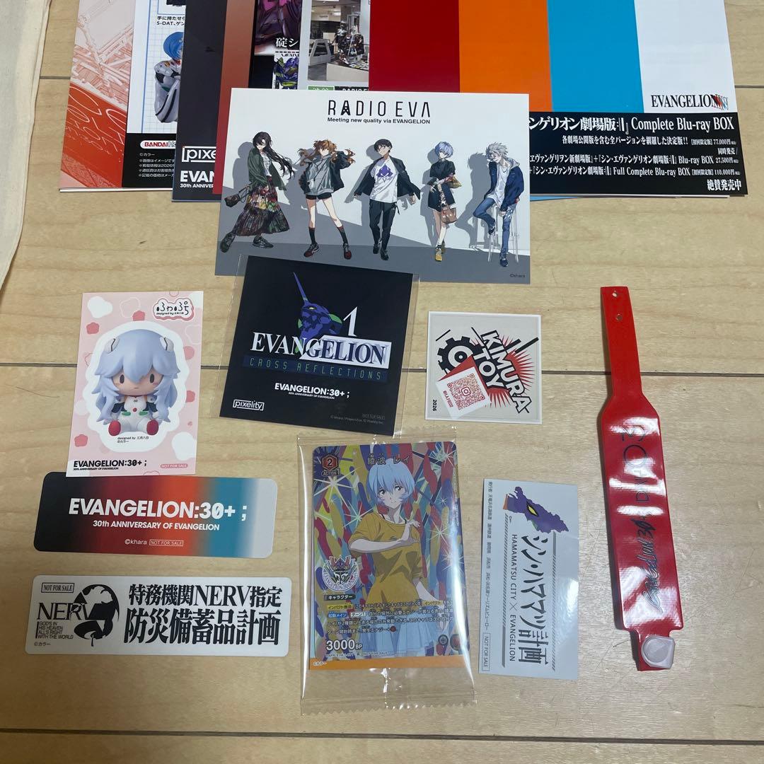 エヴァンゲリオン エヴァフェス 特典 トートバッグ ステッカー ポストカード