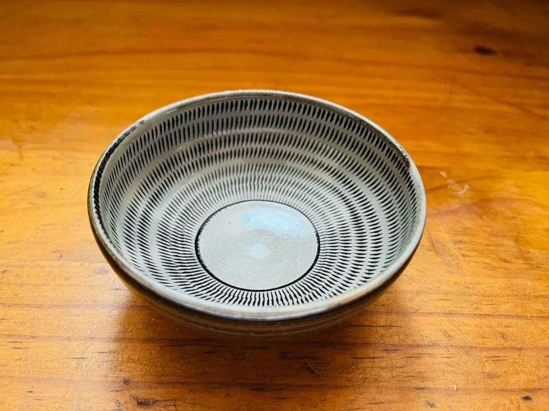 【美品】　小石原焼　中鉢　盛鉢　小鉢　５客　飛び鉋