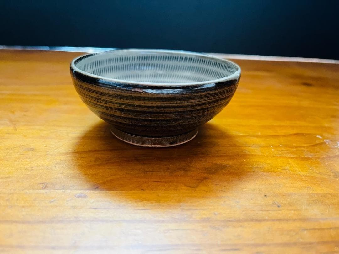 【美品】　小石原焼　中鉢　盛鉢　小鉢　５客　飛び鉋