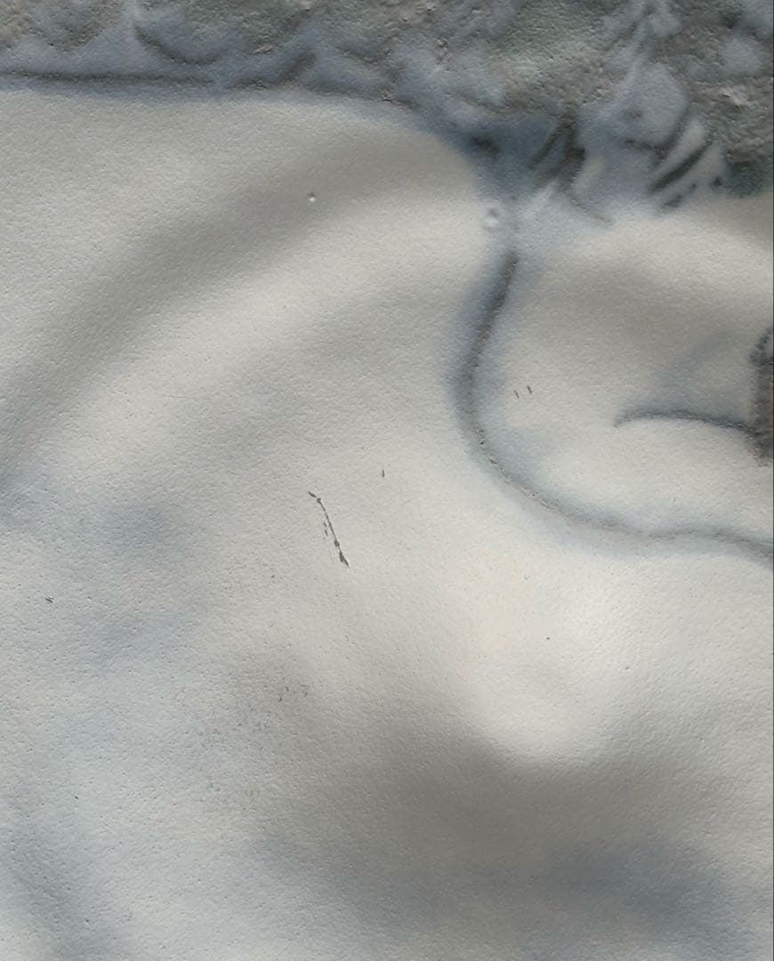 【別注品】ARABIA ヘルヤ \"WINTER KAAMOS\"陶板画(プレート)