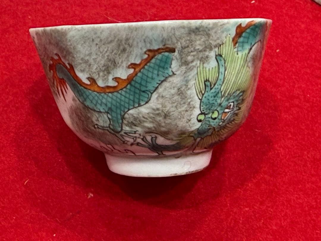 中国　清時代　粉彩　十錦手絵変わり八角小杯10点　咸豐年製　同治年製260221