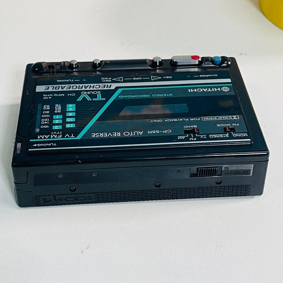 HITACHI カセットプレーヤー CP-55R 動作確認済み