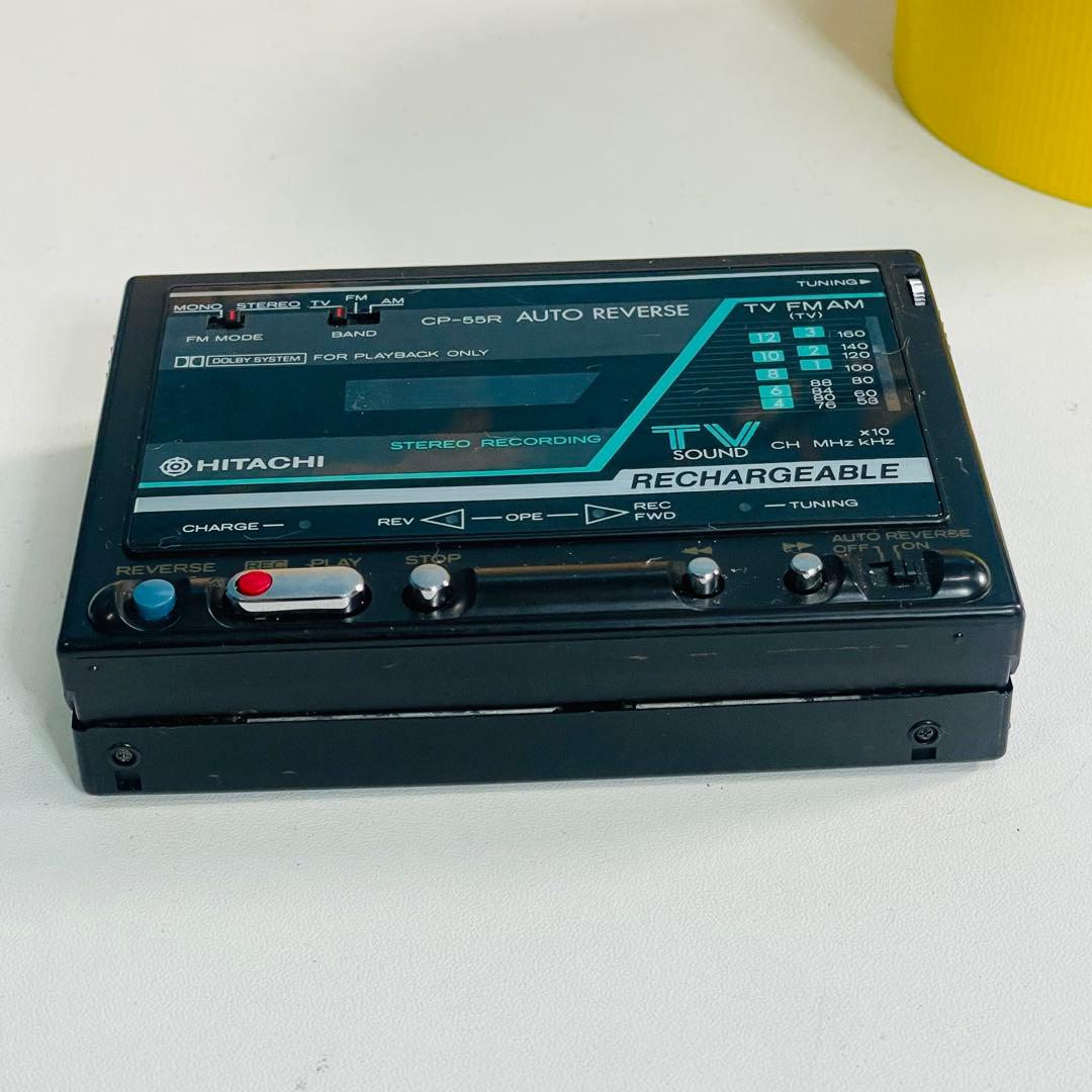 HITACHI カセットプレーヤー CP-55R 動作確認済み