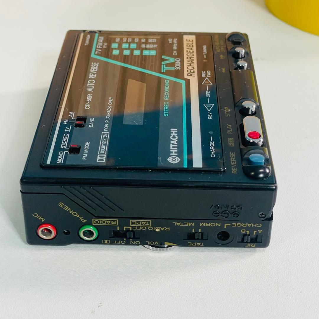 HITACHI カセットプレーヤー CP-55R 動作確認済み