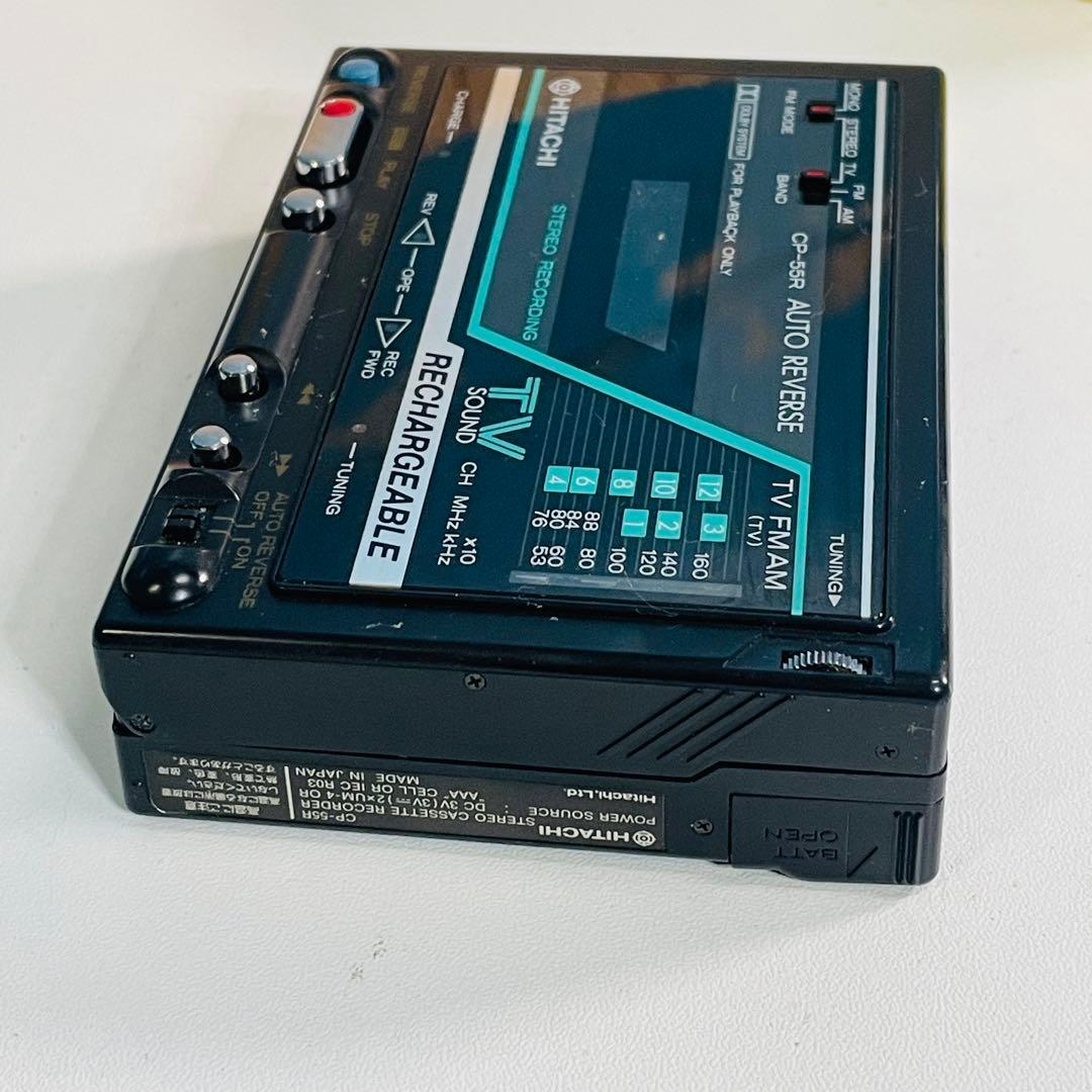 HITACHI カセットプレーヤー CP-55R 動作確認済み