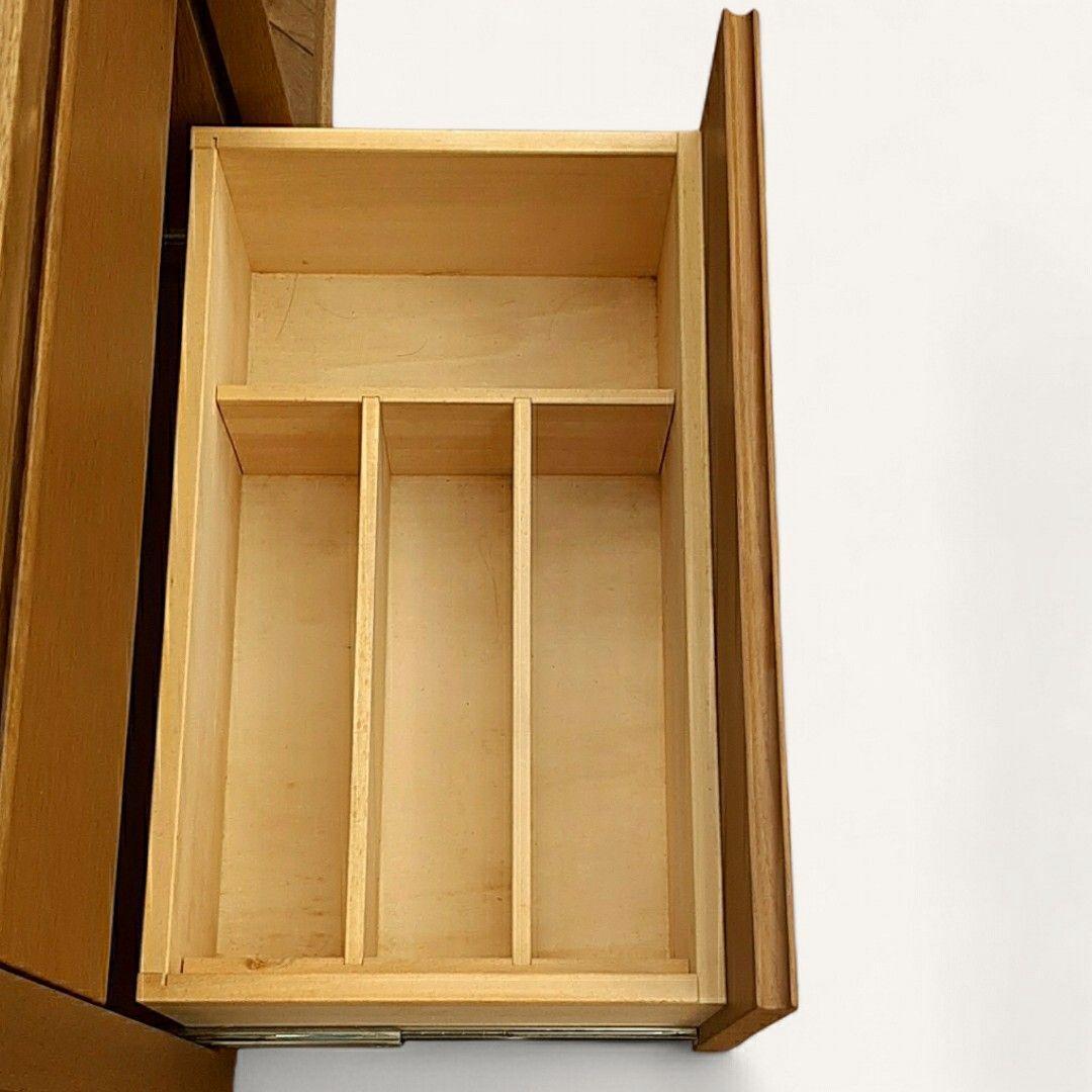 カリモク家具 サイドボード HU42 オーク 幅120 キャビネット