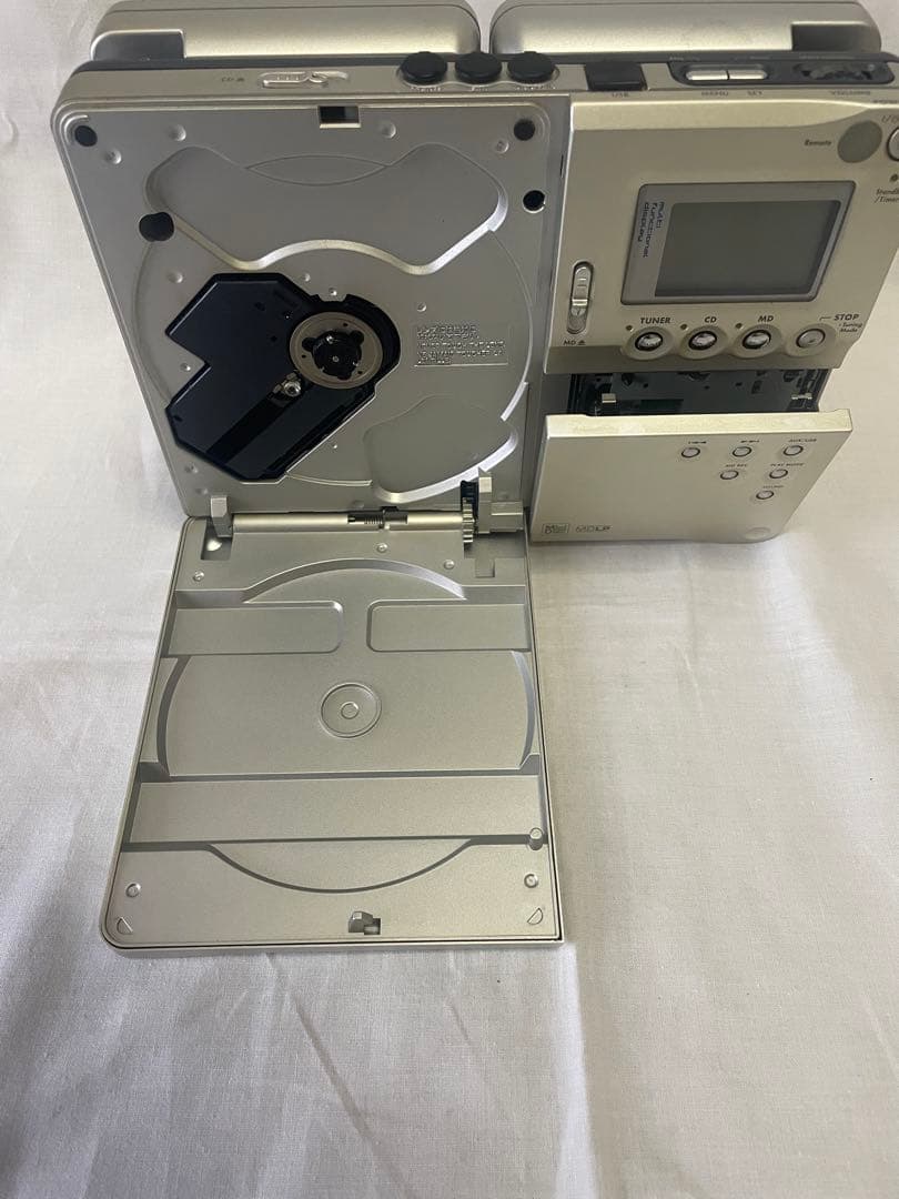 【ジャンク品】KENWOOD ラジオ・CD・MDコンポ本体