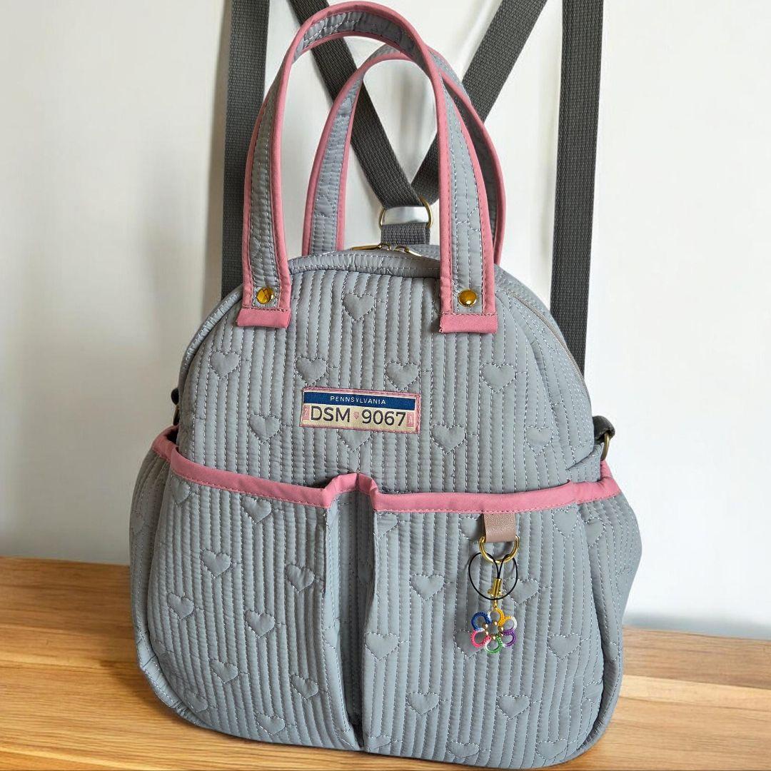 JUNE様　ポケットいっぱいバッグ　ハンドメイド