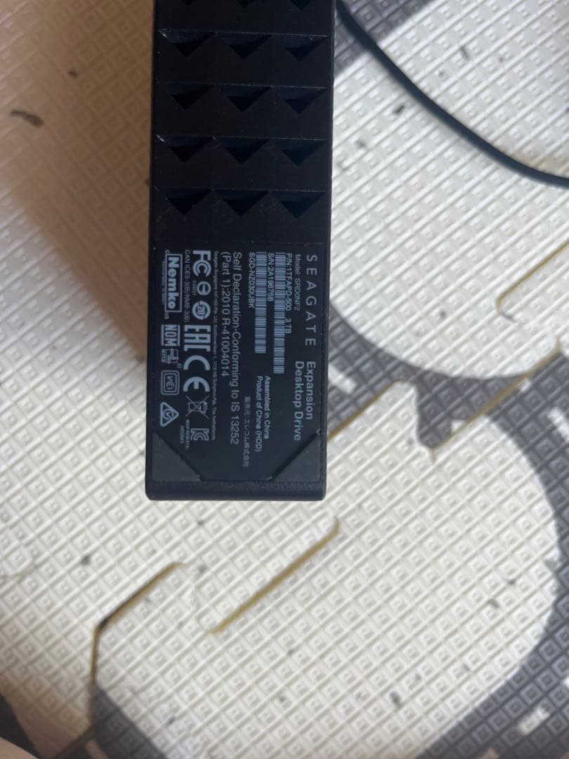 Buffalo 1TB HDD+エレコム ELECOM SRDONF2 3TB