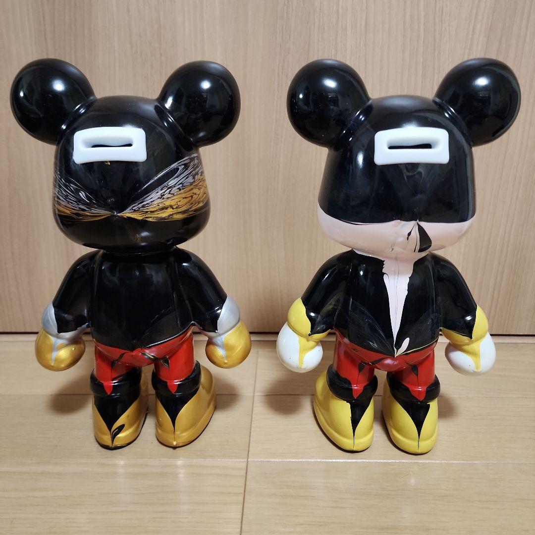 流体アート ネズミのキャラクターがモチーフアート！セットで！