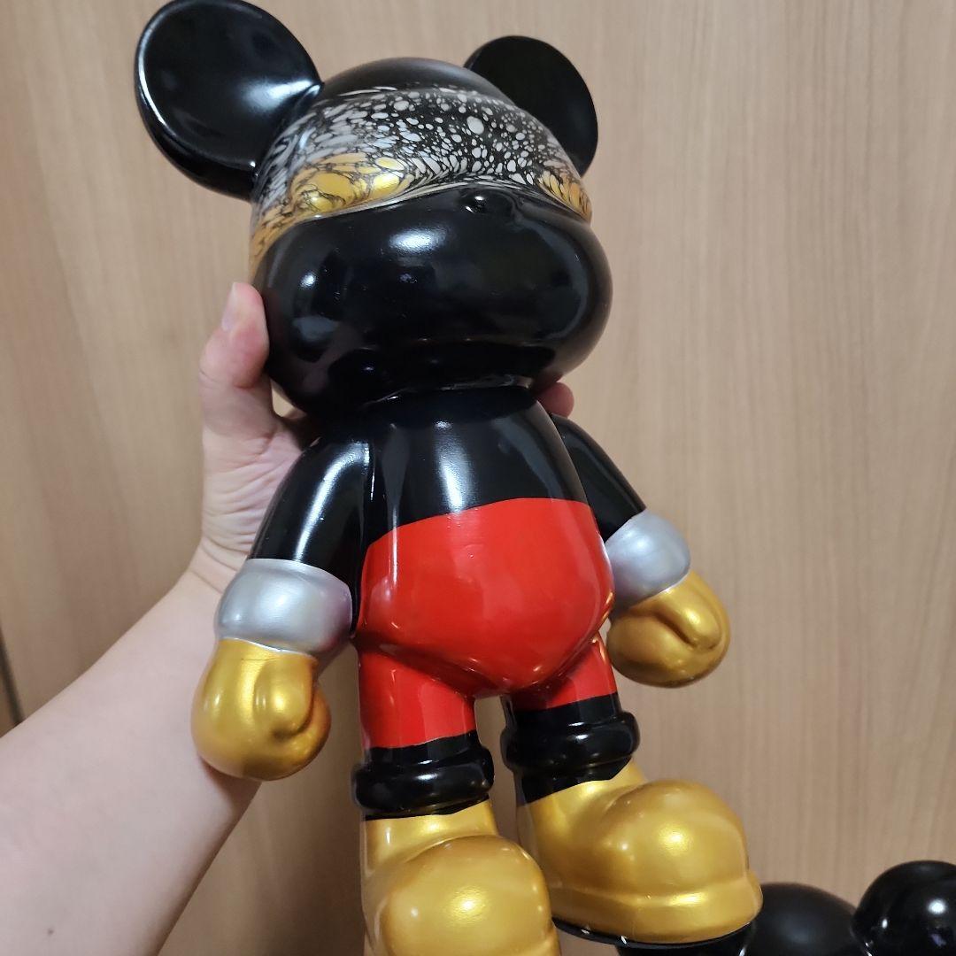 流体アート ネズミのキャラクターがモチーフアート！セットで！