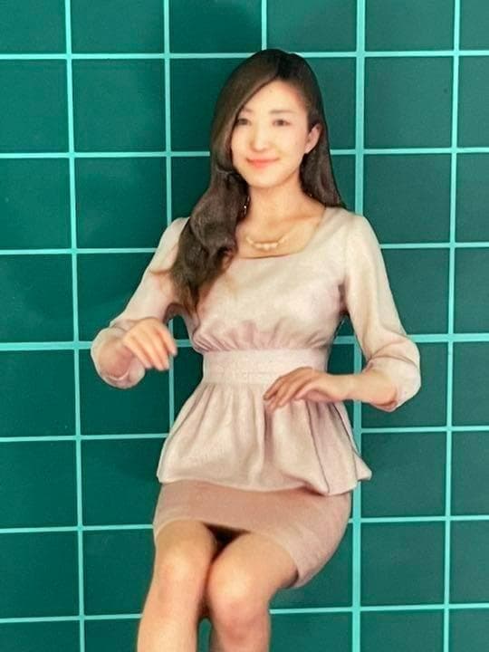 ミニチュア★1/18★フィギュア★綺麗なお姉さん★1/64より大★リーメントに