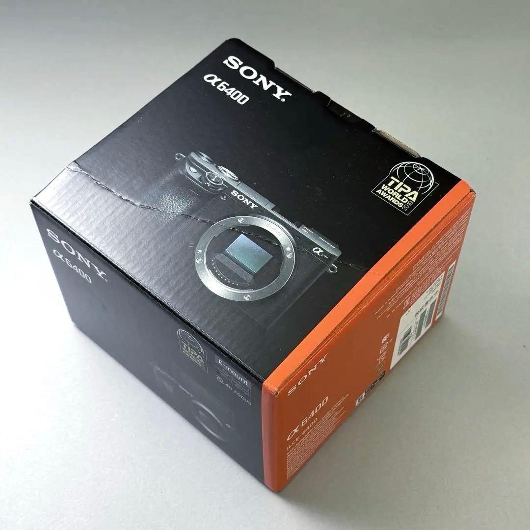【美品】SONY ミラーレス一眼 α6400 ボディ｜ 撮影2,645枚