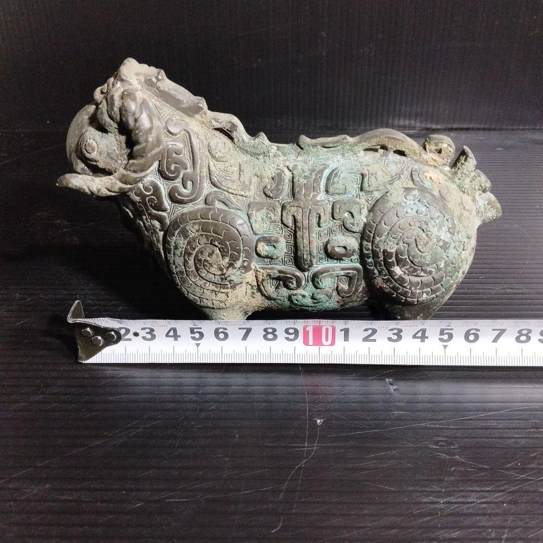古代中国の青銅製？　大羊置物？