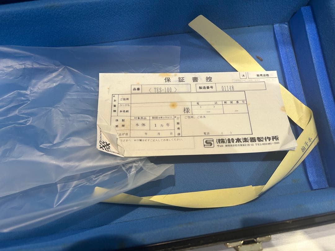 【SUZUKI 電気大正琴】 TES-100