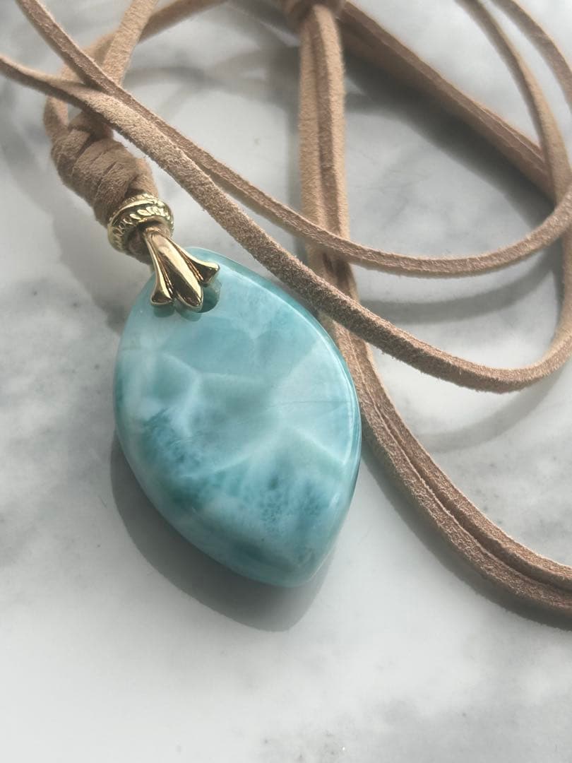 ドミニカ共和国産 ラリマー ペンダント