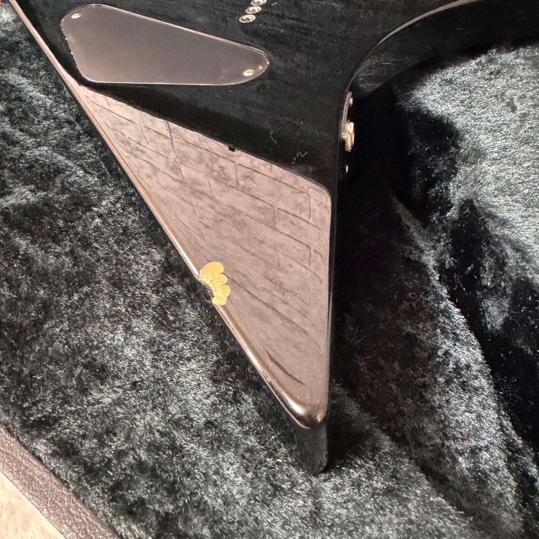 希少　EPIPHONE エピフォン　ランディV 変形　ハードケース付き