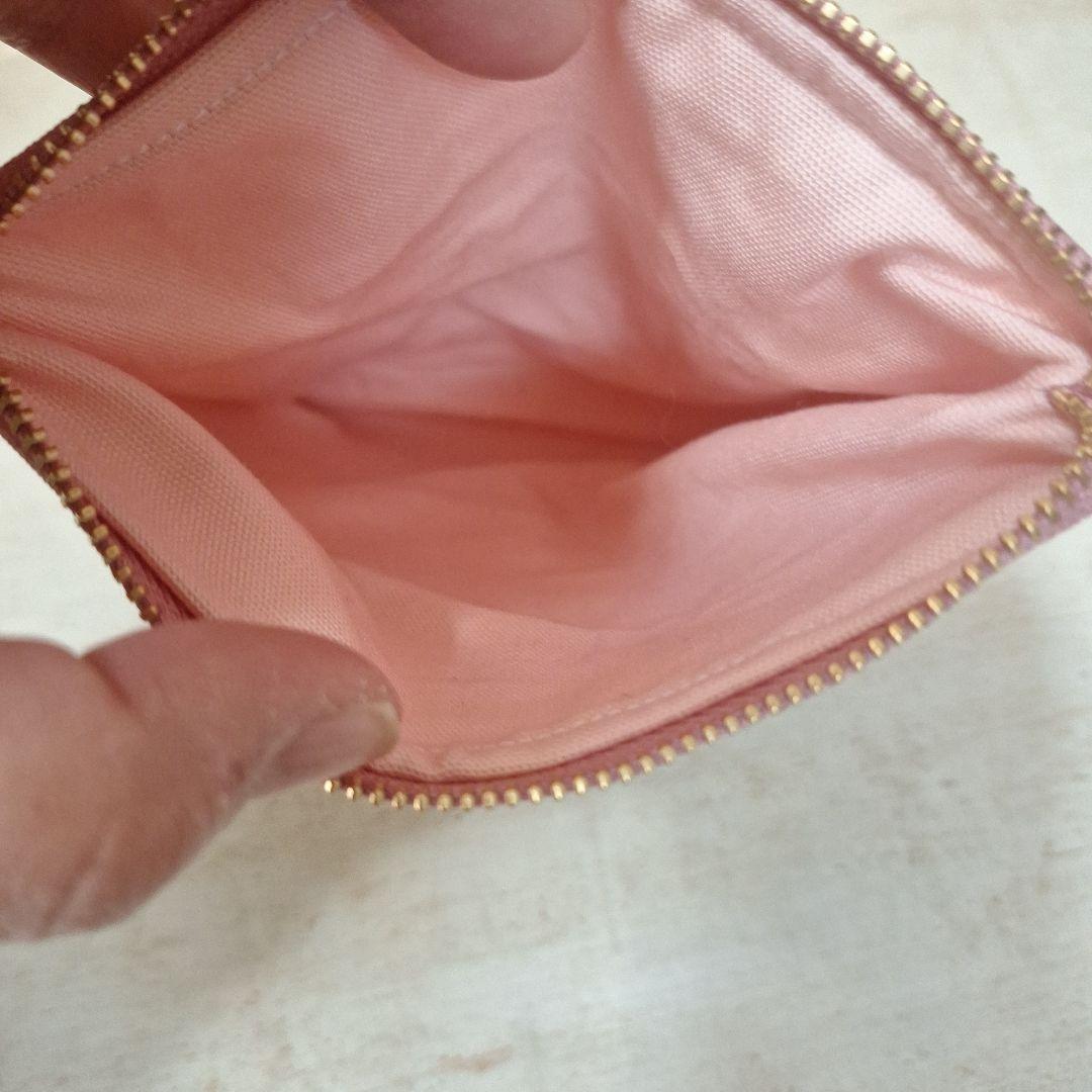 インコパネル生地　ハンドメイド　まちなしバッグ　フラットポーチ