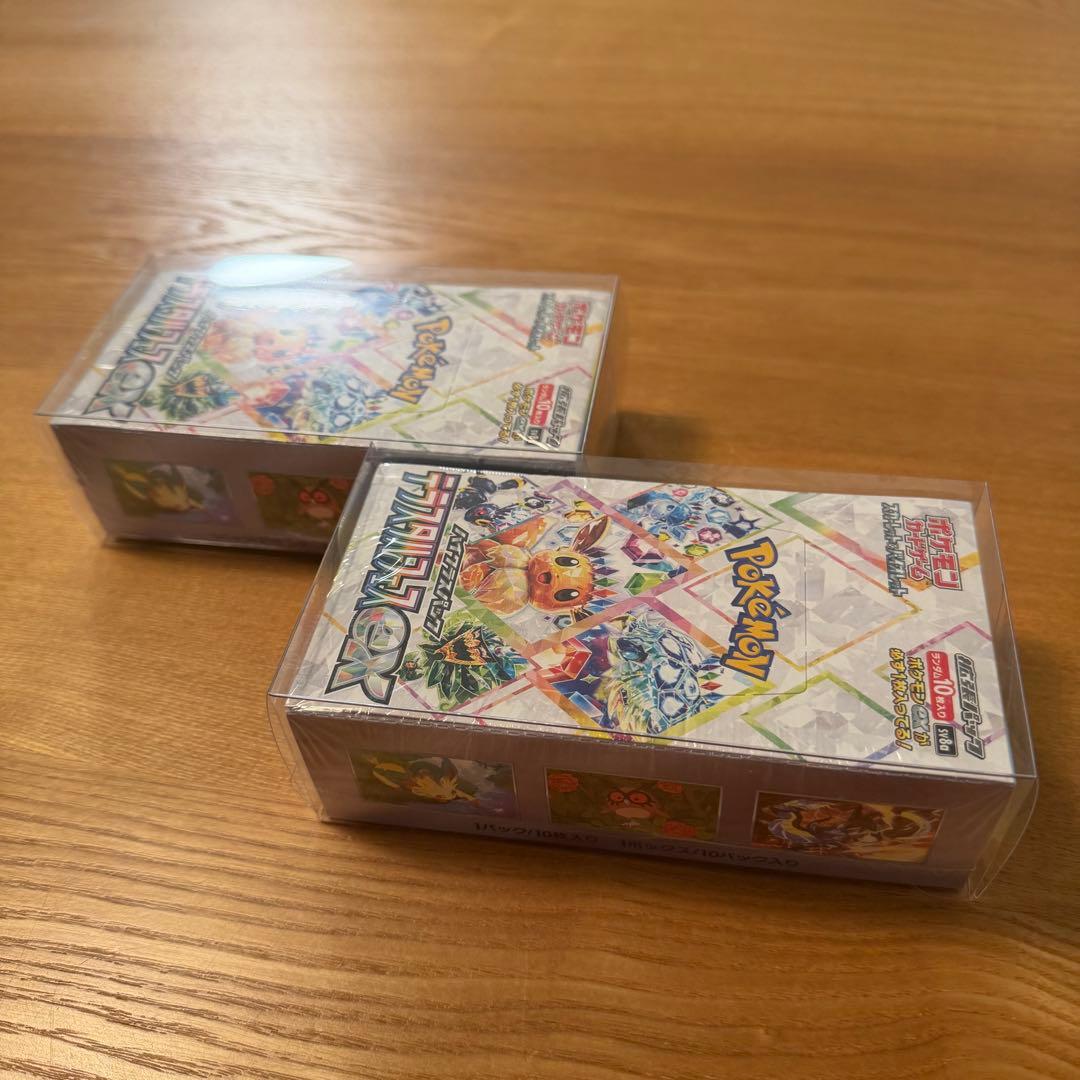 シュリンク付き テラスタルフェスex 2box ポケモンカード