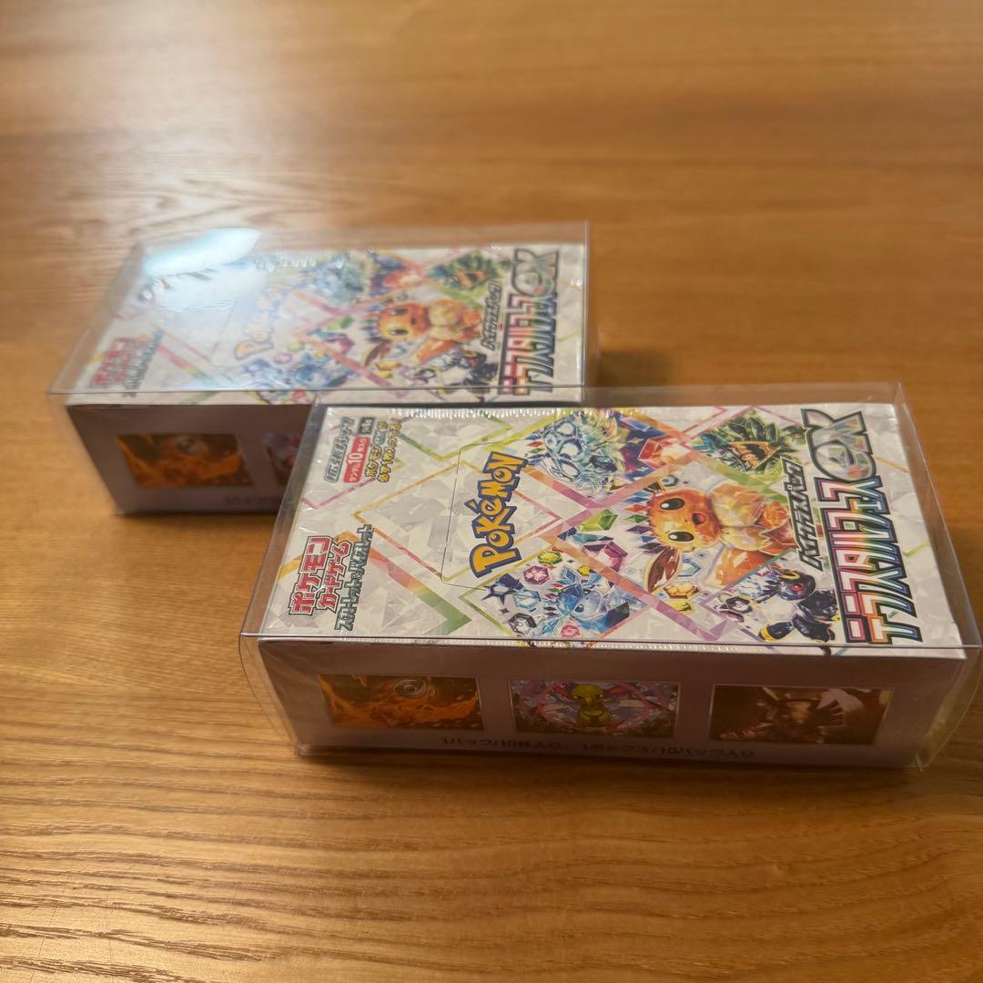 シュリンク付き テラスタルフェスex 2box ポケモンカード