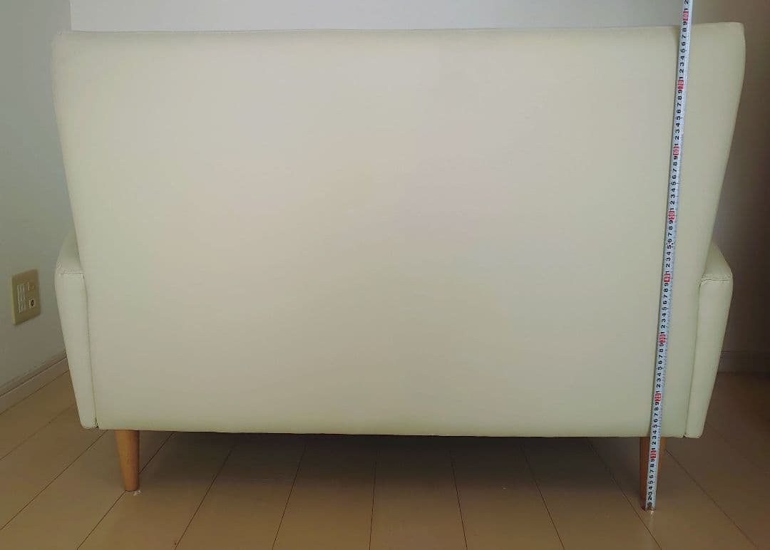 ソファ　2人掛け用　アイボリー