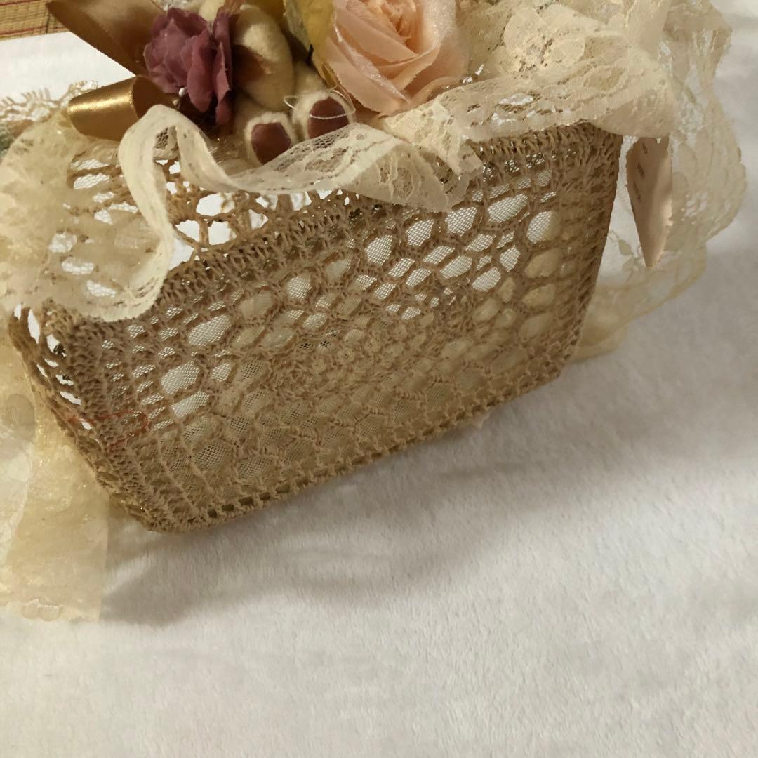くまさん レースかご