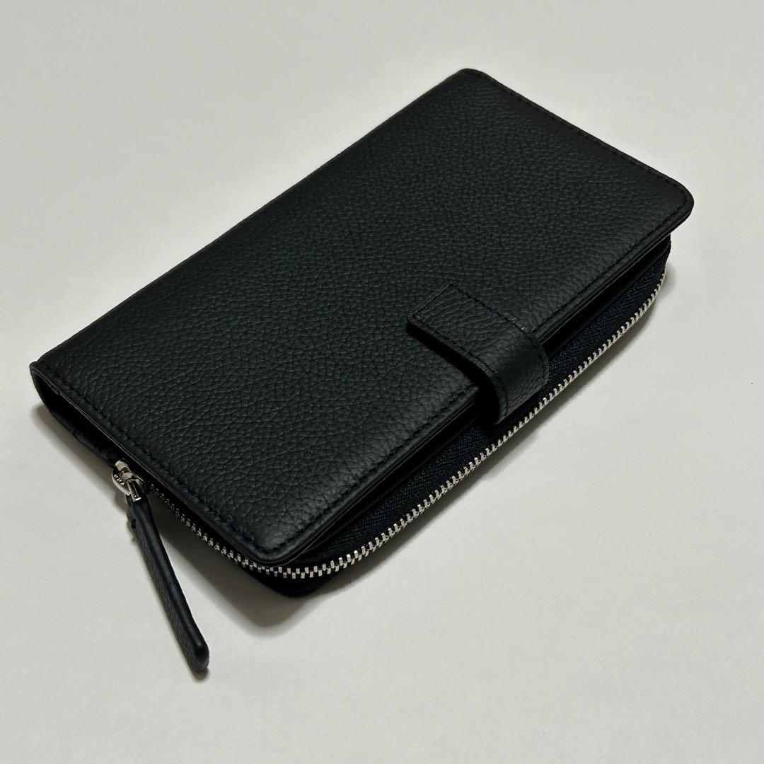 【新品未使用】デミュウDEMIU スマホケース ブラック マルチサイズ