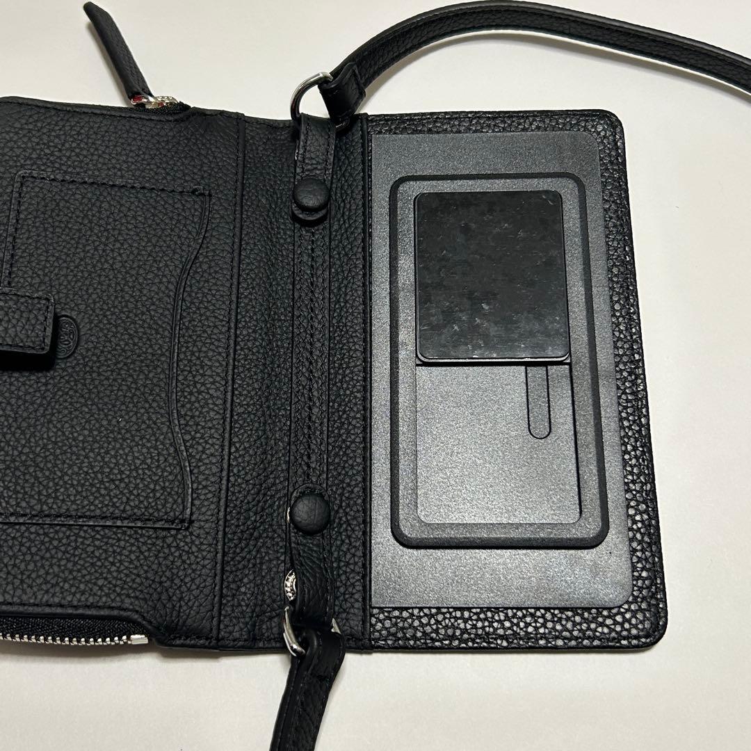 【新品未使用】デミュウDEMIU スマホケース ブラック マルチサイズ