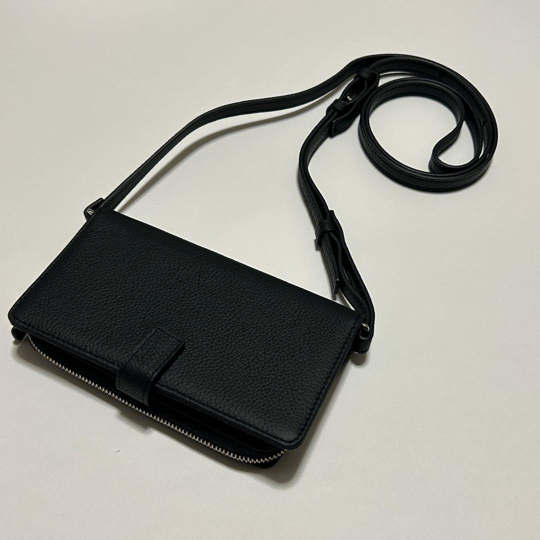 【新品未使用】デミュウDEMIU スマホケース ブラック マルチサイズ