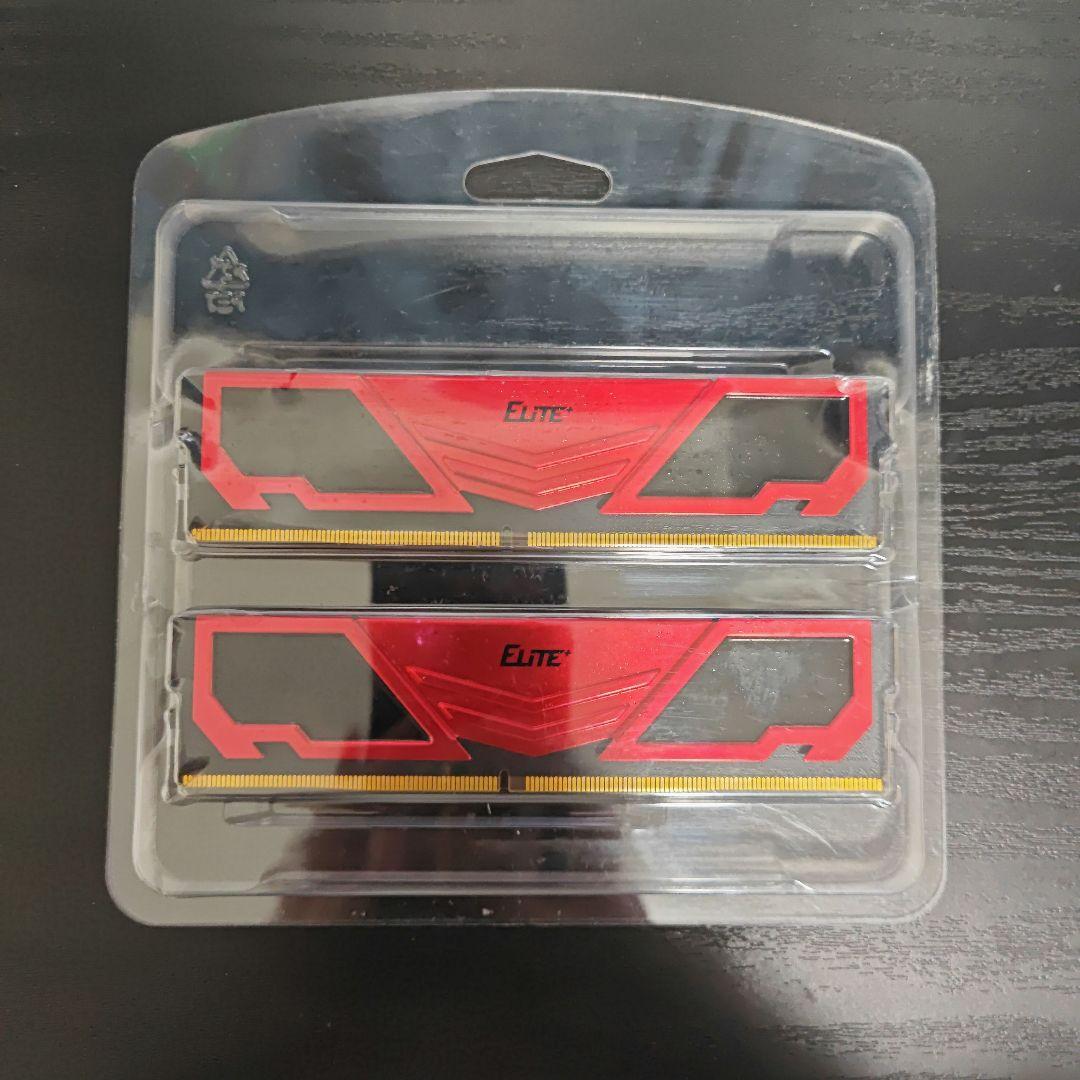 メモリー TEAMGROUPELITE PLUS DDR4 3200MHz 16GB
