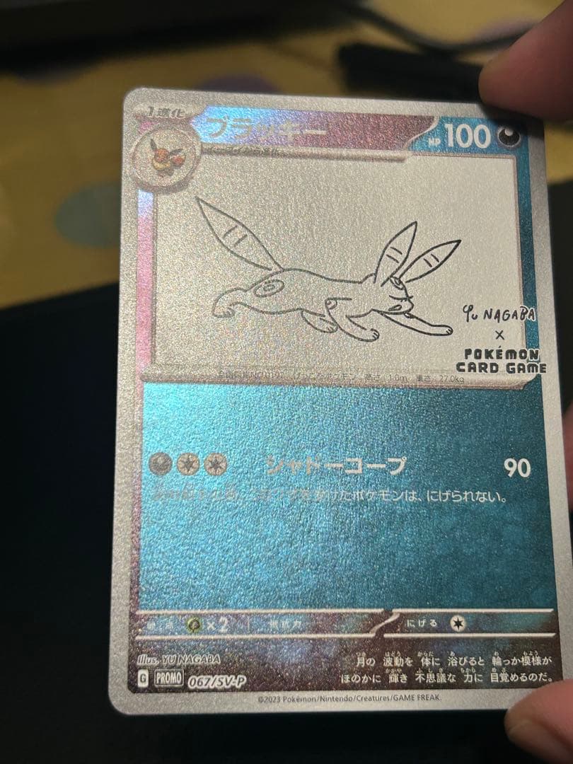 ポケモンカードゲーム プロモカード ナガバ ブラッキー