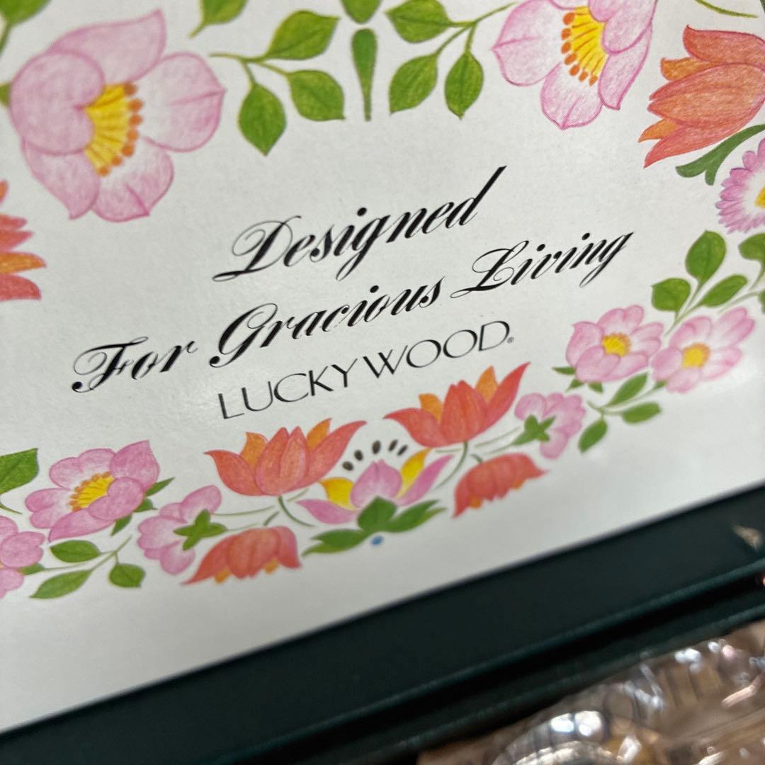 ラッキーウッド　カトラリー&ケーキサーバー