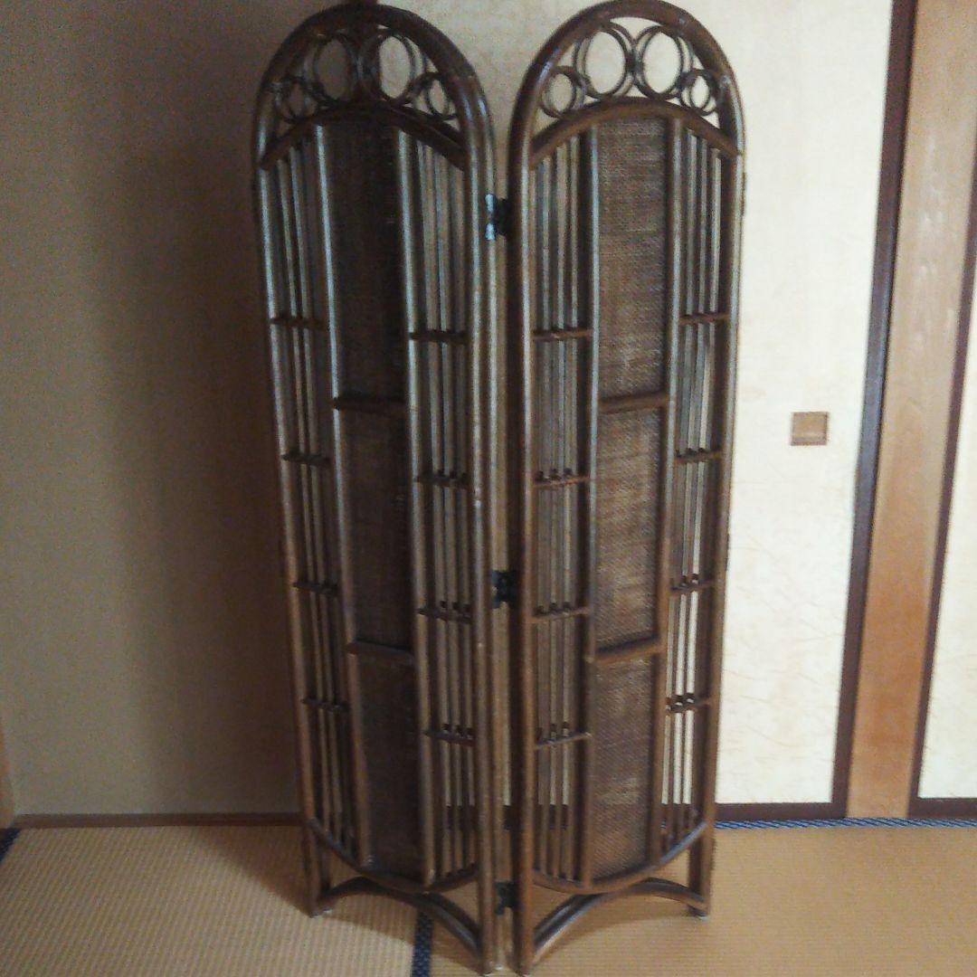 籐製品  スクリーン