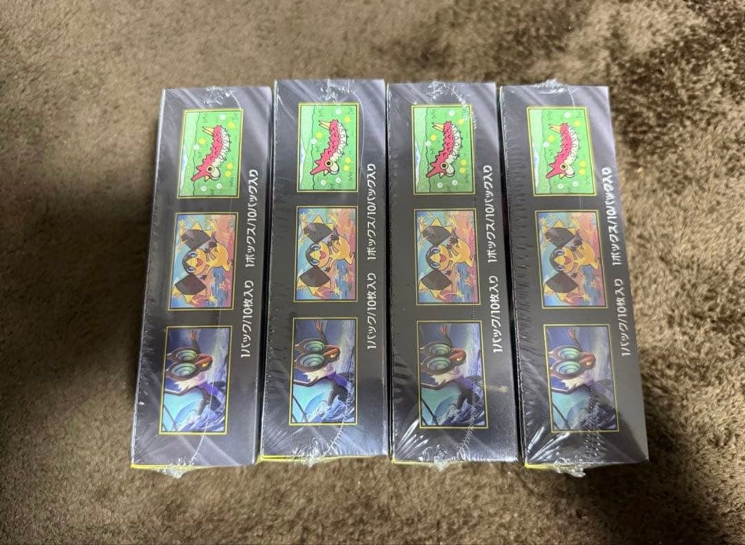 ポケモンカード　メガドリームex　シュリンク付き未開封　4box