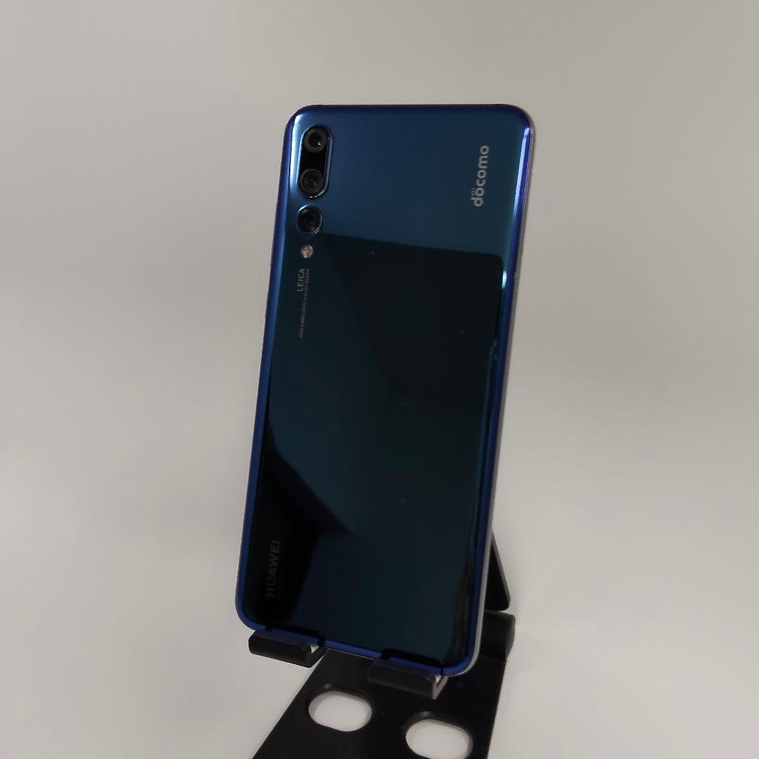 【美品】HUAWEI P20 ダークブルー docomo 本体
