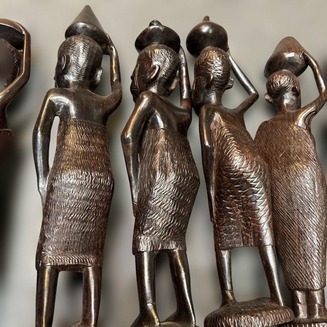 タンザニア　置物　9体　セット