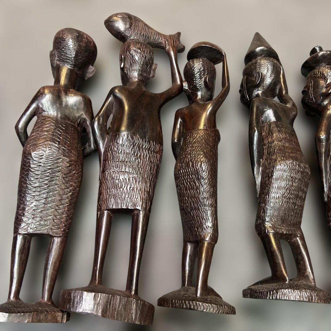 タンザニア　置物　9体　セット